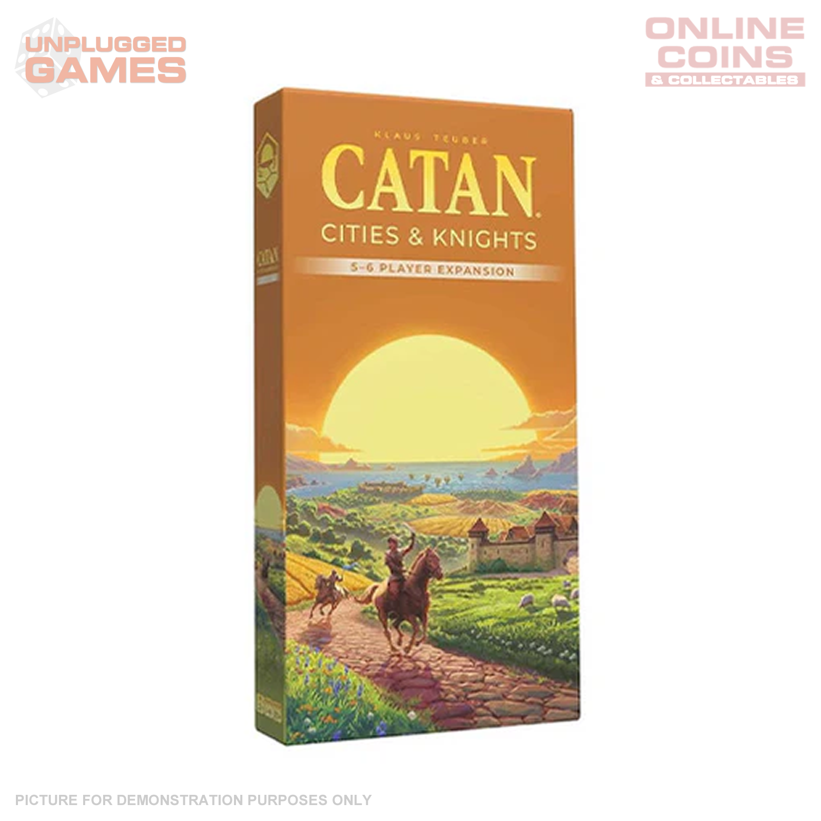 CATAN (6th Edition) - Cities & Knights Expansion 5-6 Player Expansion